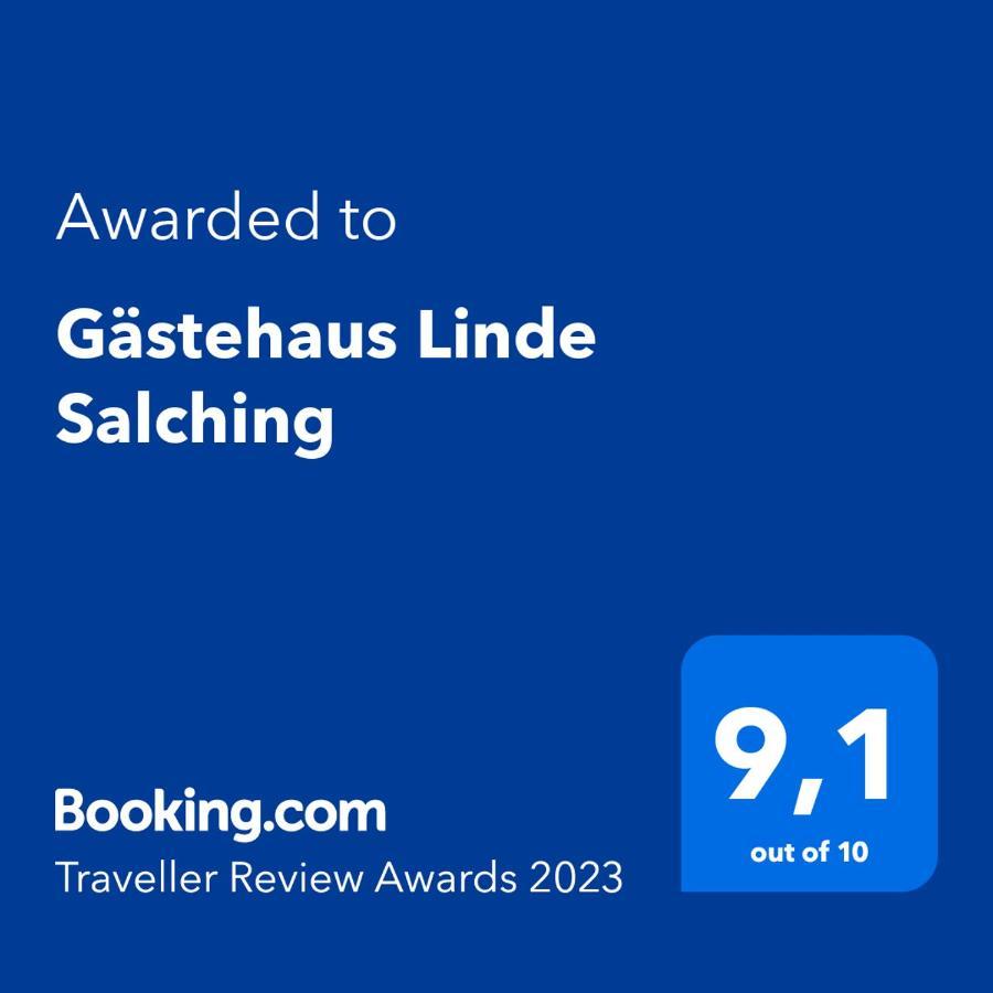 Gaestehaus Linde Salching Bagian luar foto